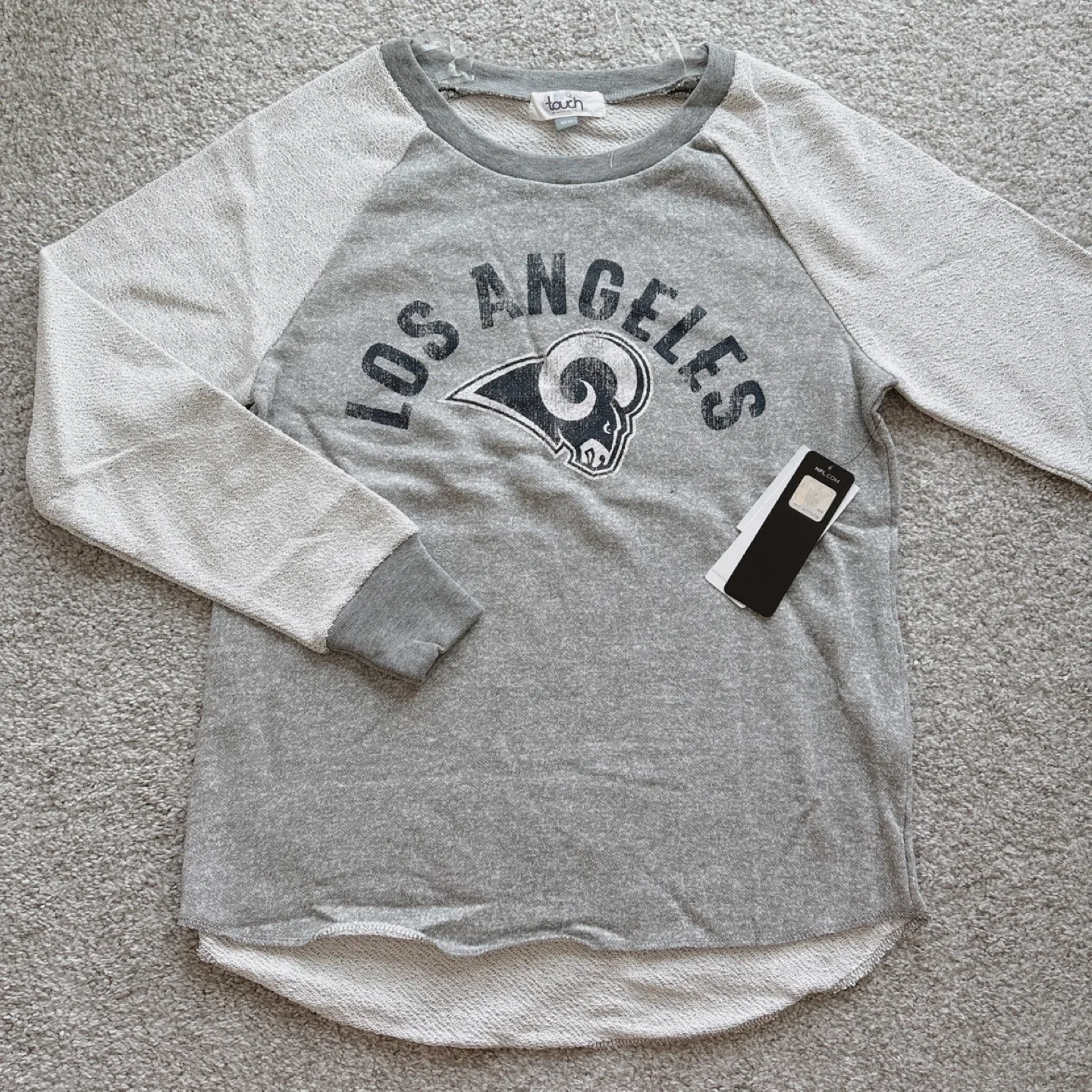 New NFL Football Team Women’s French Terry Raglan Sweatshirts image indicator(4)