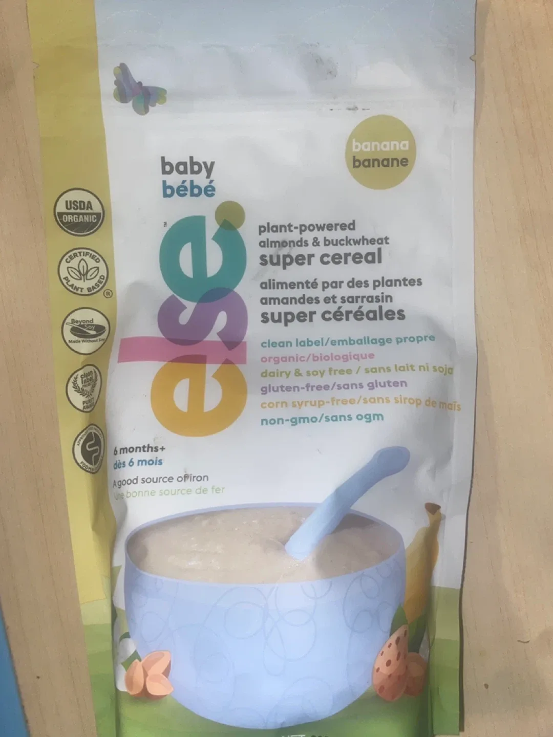 Baby Bebe Else Banana Super Cereal 6 months+ thumbnail