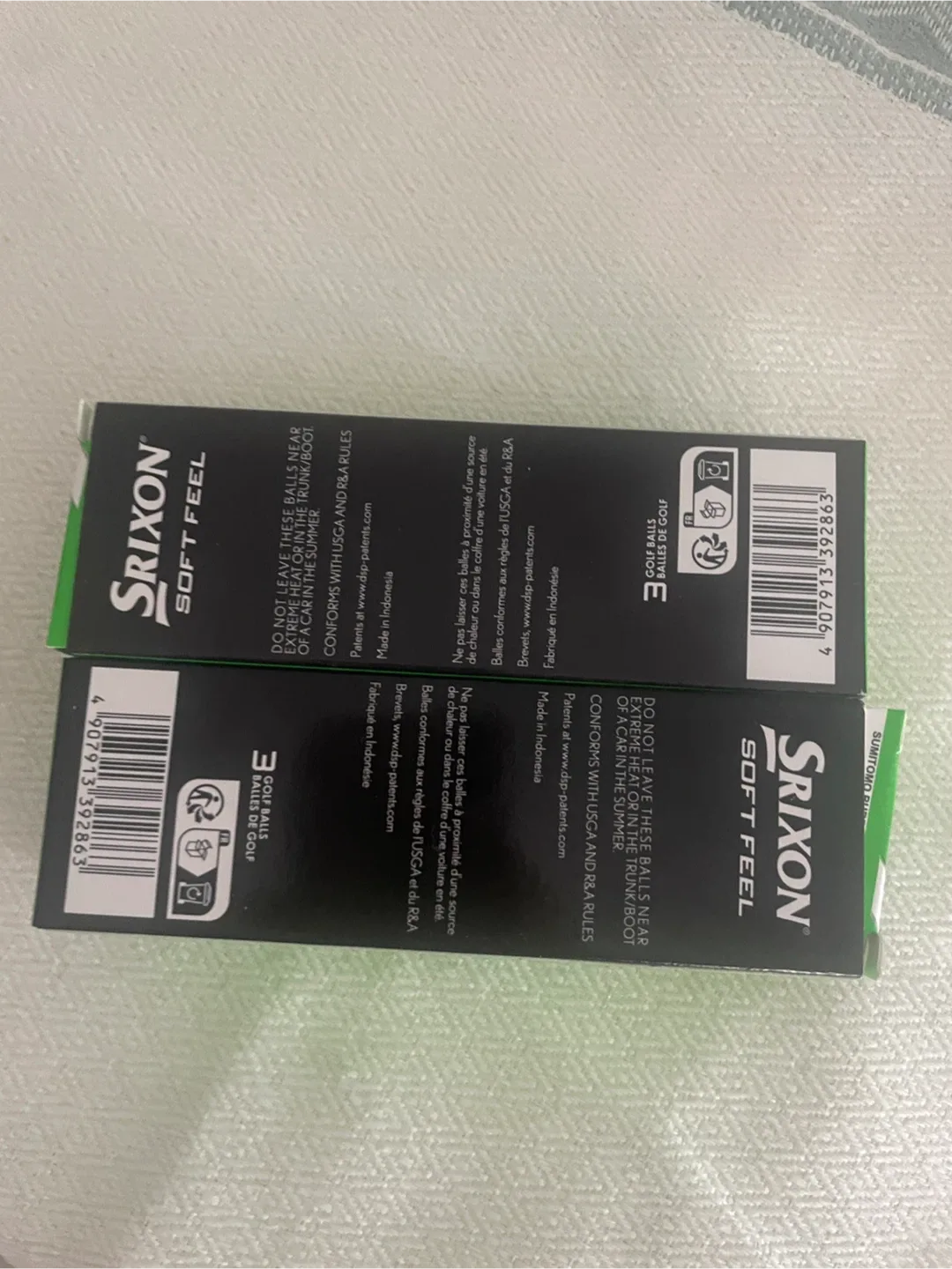 New Srixon Soft Feel Golf Balls - 2 Boxes image indicator(2)