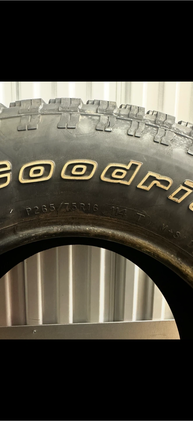 1x Brand New BFGoodrich Rugged Trail T/A P265/75R16 Tire - photo 3