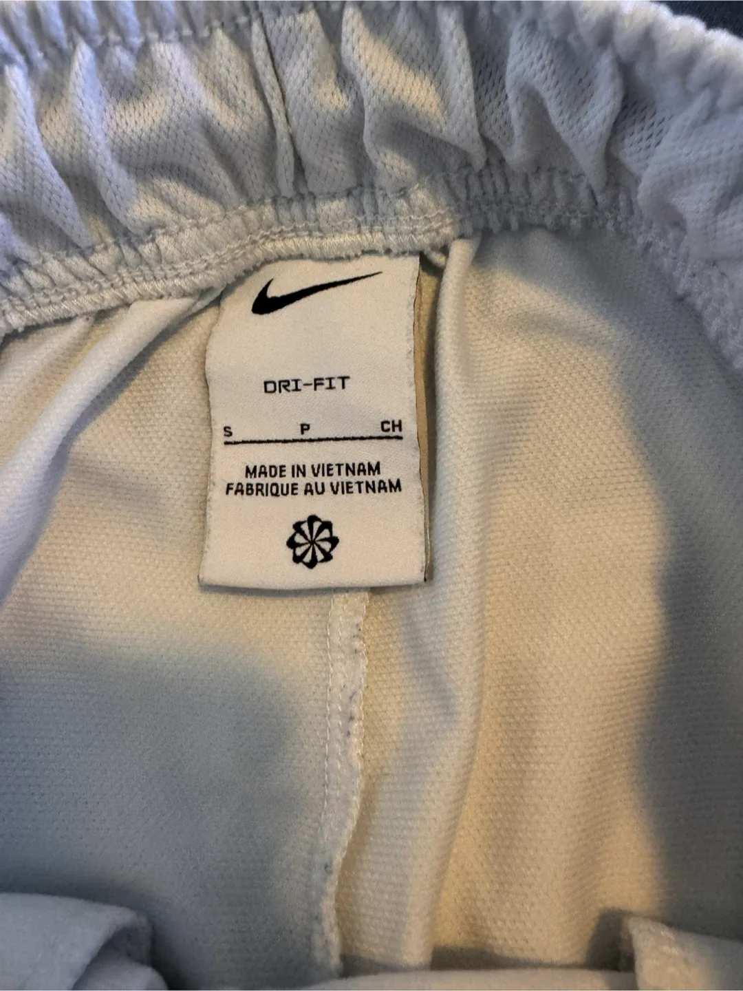 Nike Dri-FIT White Shorts - Size S image indicator(2)