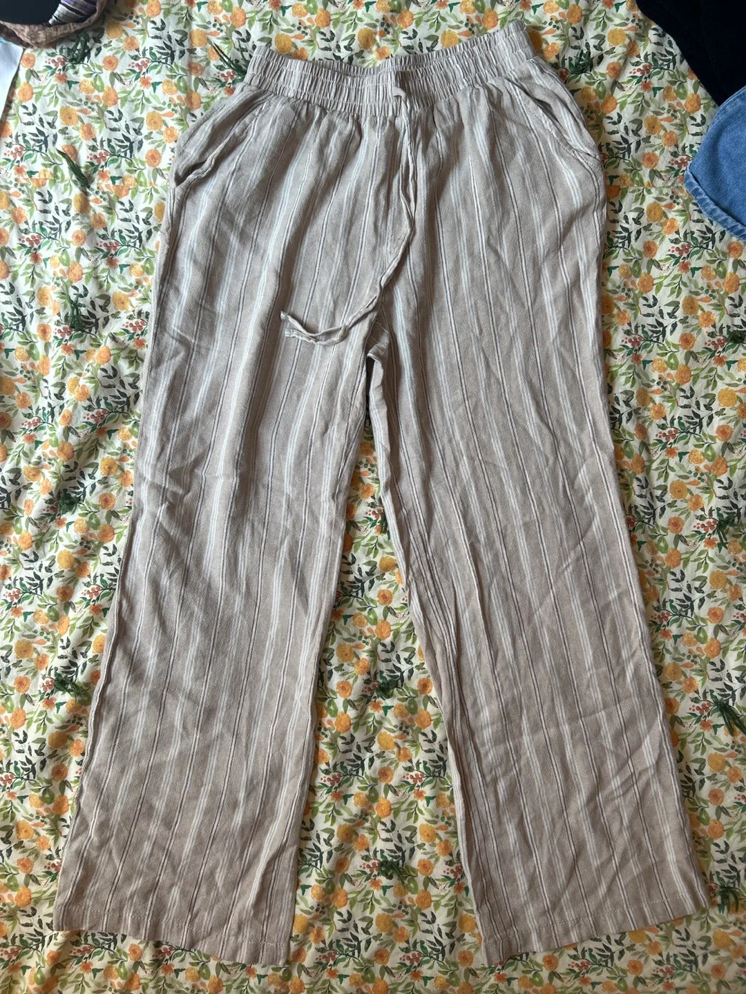 Striped Wide Leg Pants thumbnail