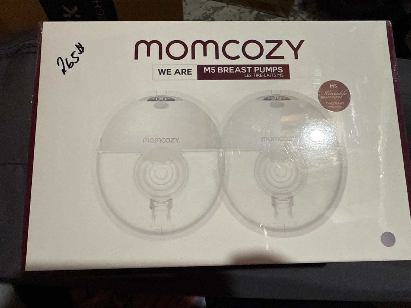 Momcozy M5 Breast Pumps - Wearable, Two Pumps