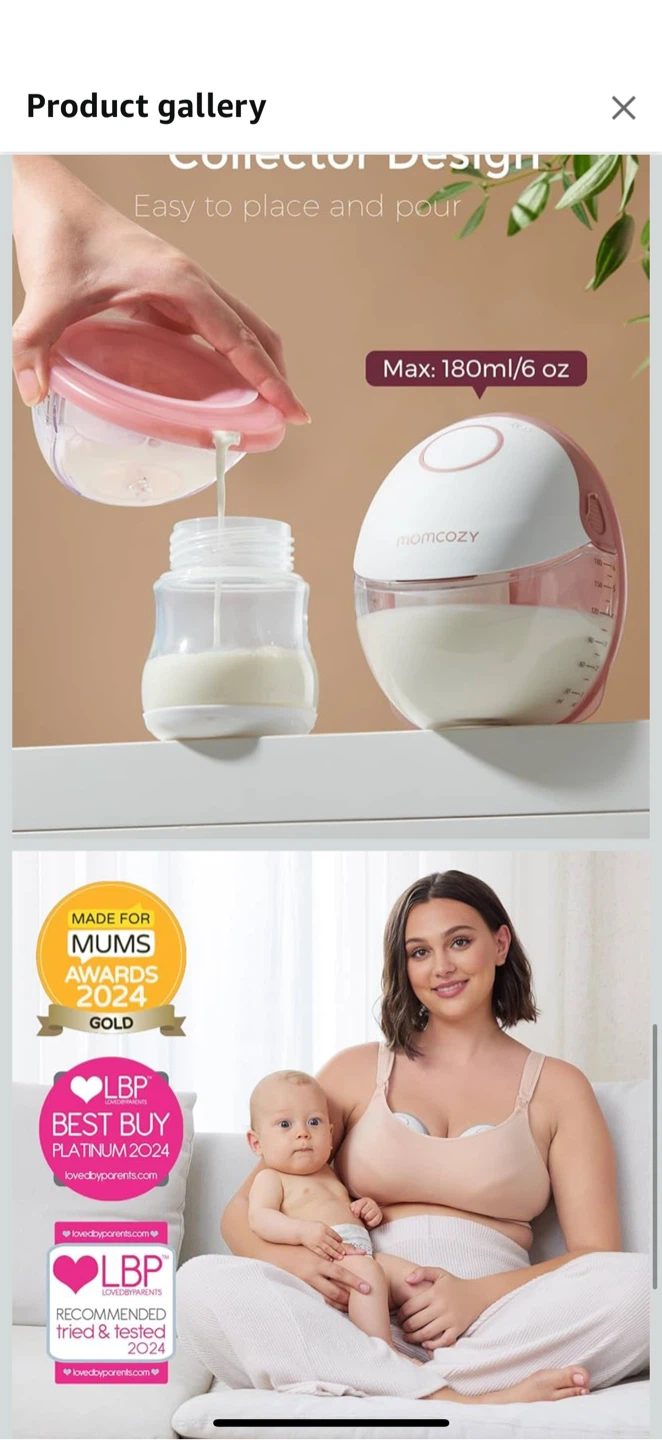 Momcozy Mobile Style Hands-Free Breast Pumps - Brand New! - photo 4