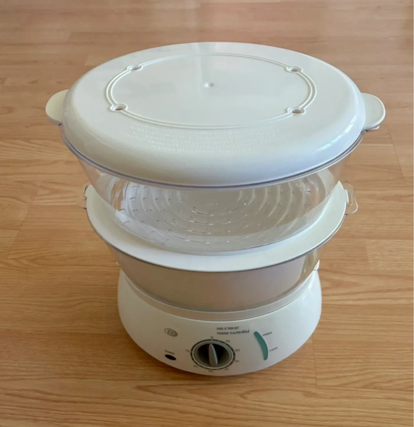 DuraBrand 8Qt Food Steamer with Rice Bowl thumbnail