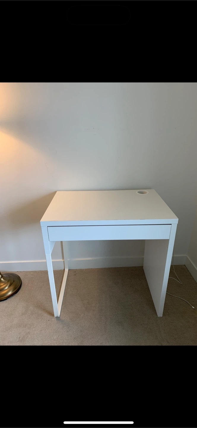 Ikea Micke White Desk - photo 2