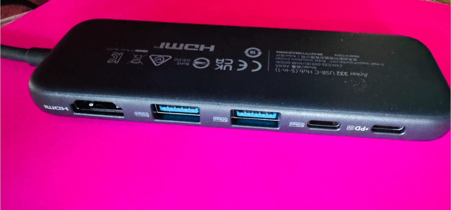 Anker 332 USB-C Hub (5-in-1)