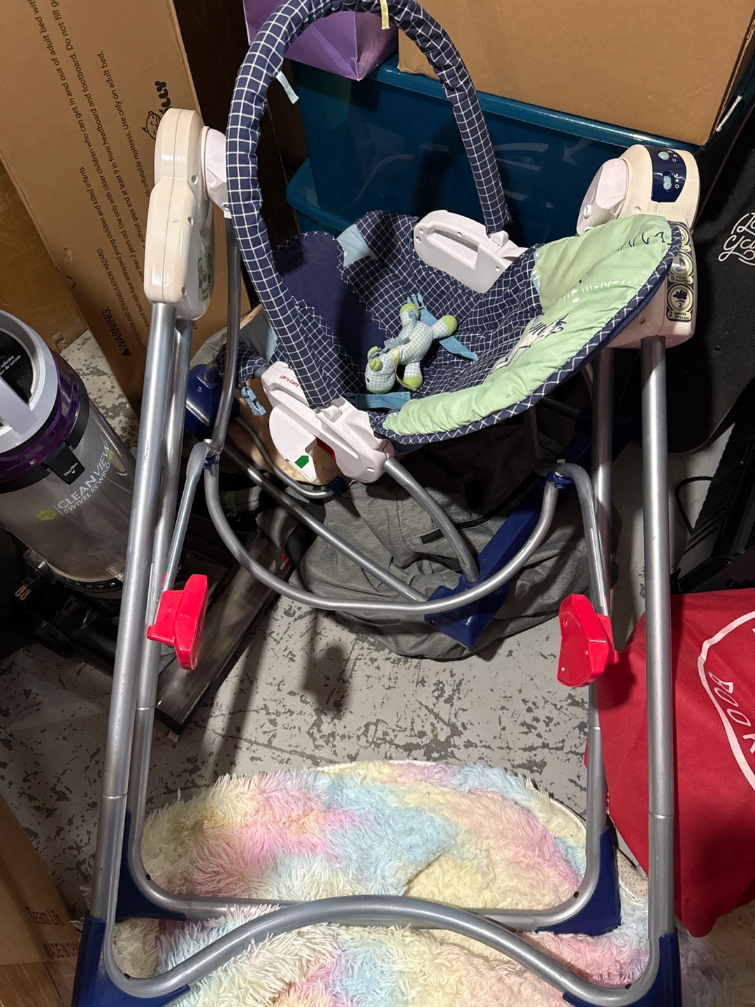 Baby Swing with Toy