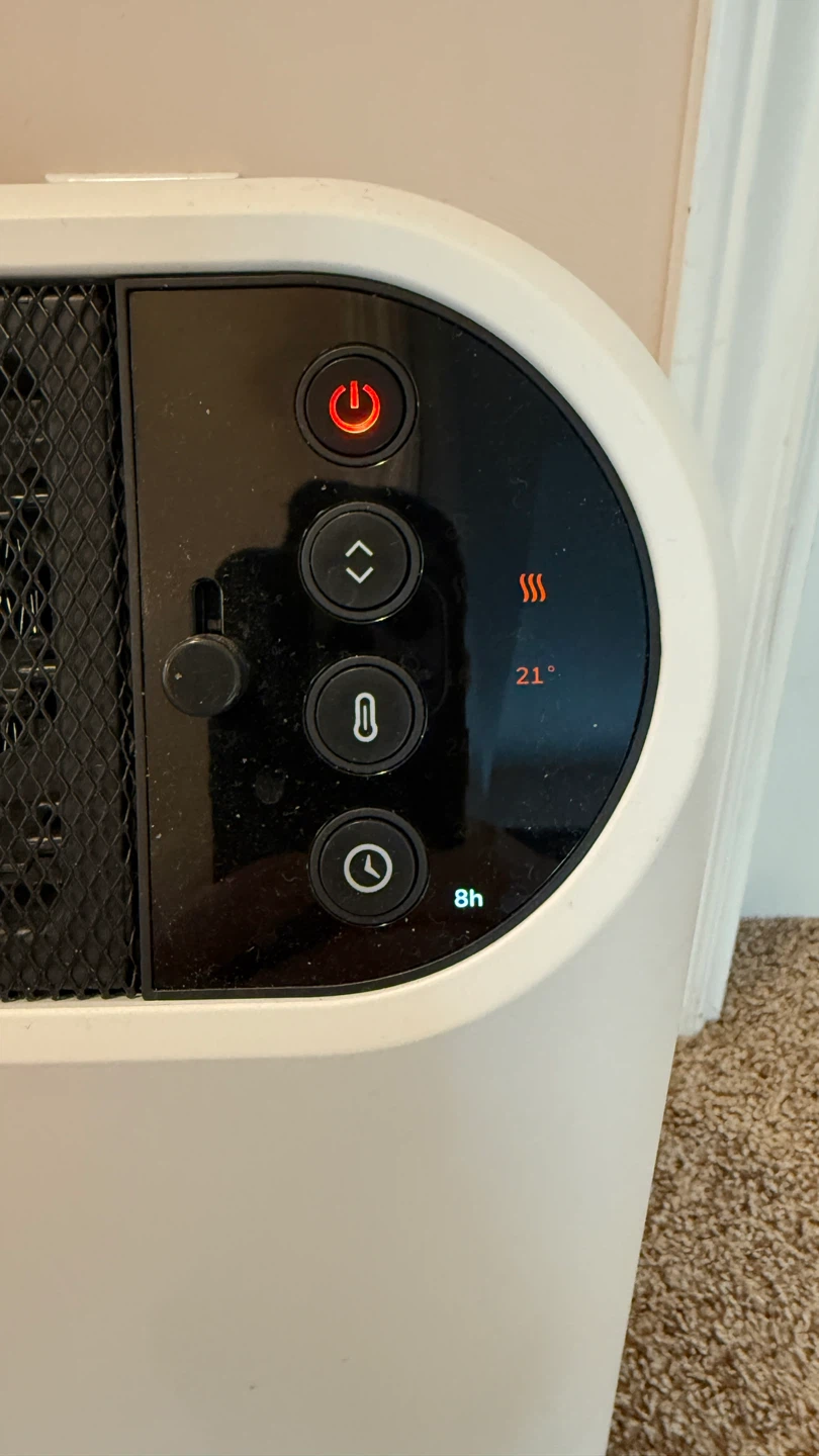 Honeywell HCE8370WC White Heater - photo 2
