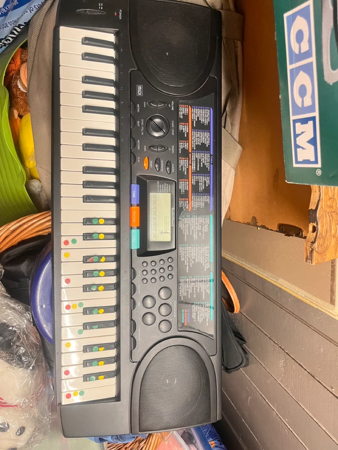 RadioShack Electronic Keyboard image indicator(2)