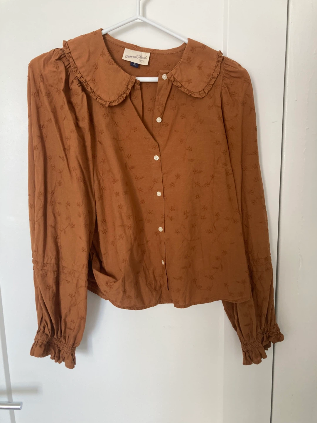Universal Thread Brown Floral Blouse - Size M
