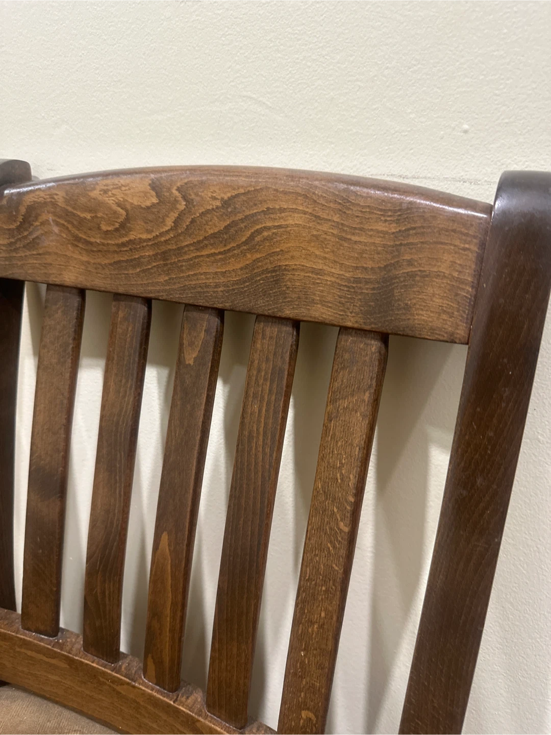 Pair of Vintage Wooden Dining Chairs - photo 2