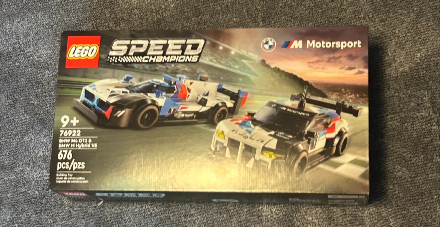 New LEGO Speed Champions BMW M4 GT3 & M Hybrid V8