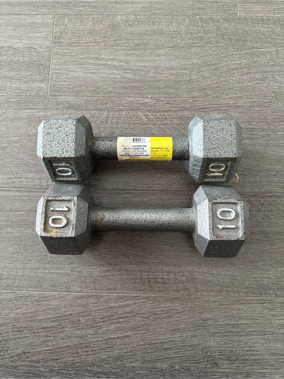 CAP Barbell 10 lb Dumbbells - Pair