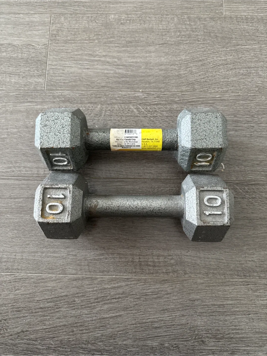 CAP Barbell 10 lb Dumbbells - Pair thumbnail