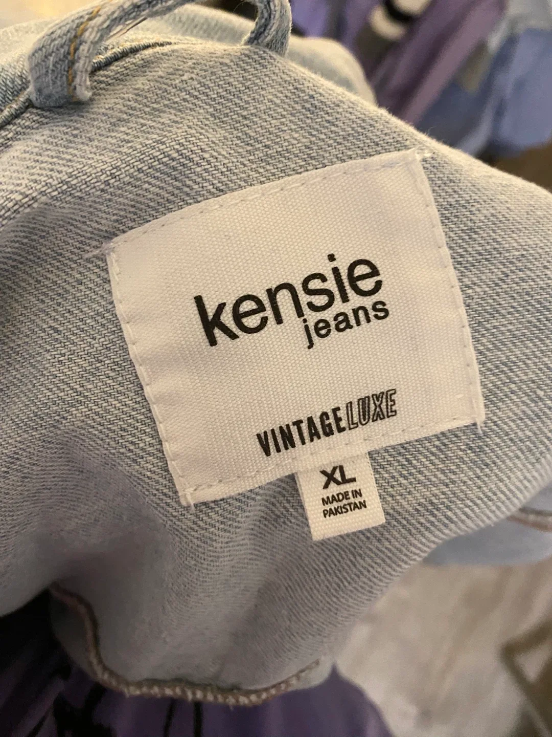 Kensie Jeans  Denim Jacket - XL image indicator(4)