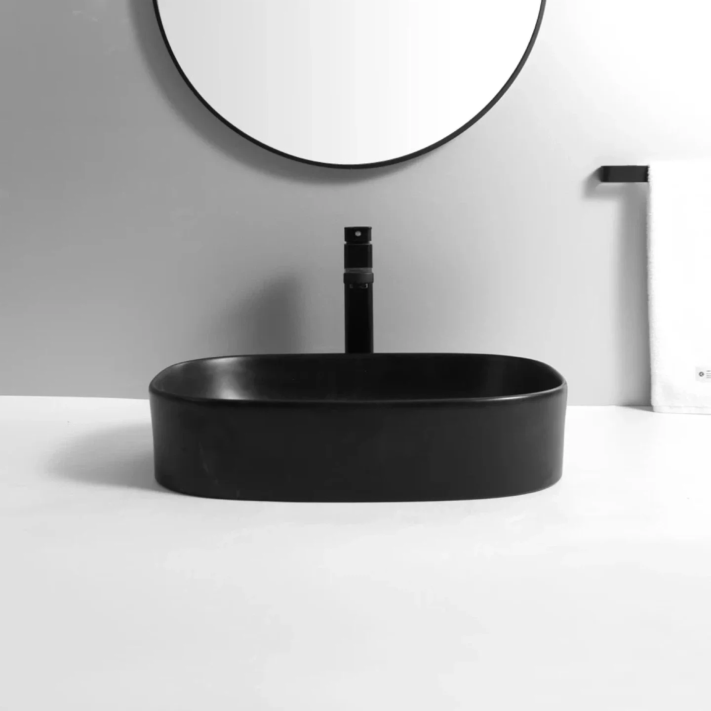Black Bathroom Sink - Modern Style image indicator(10)