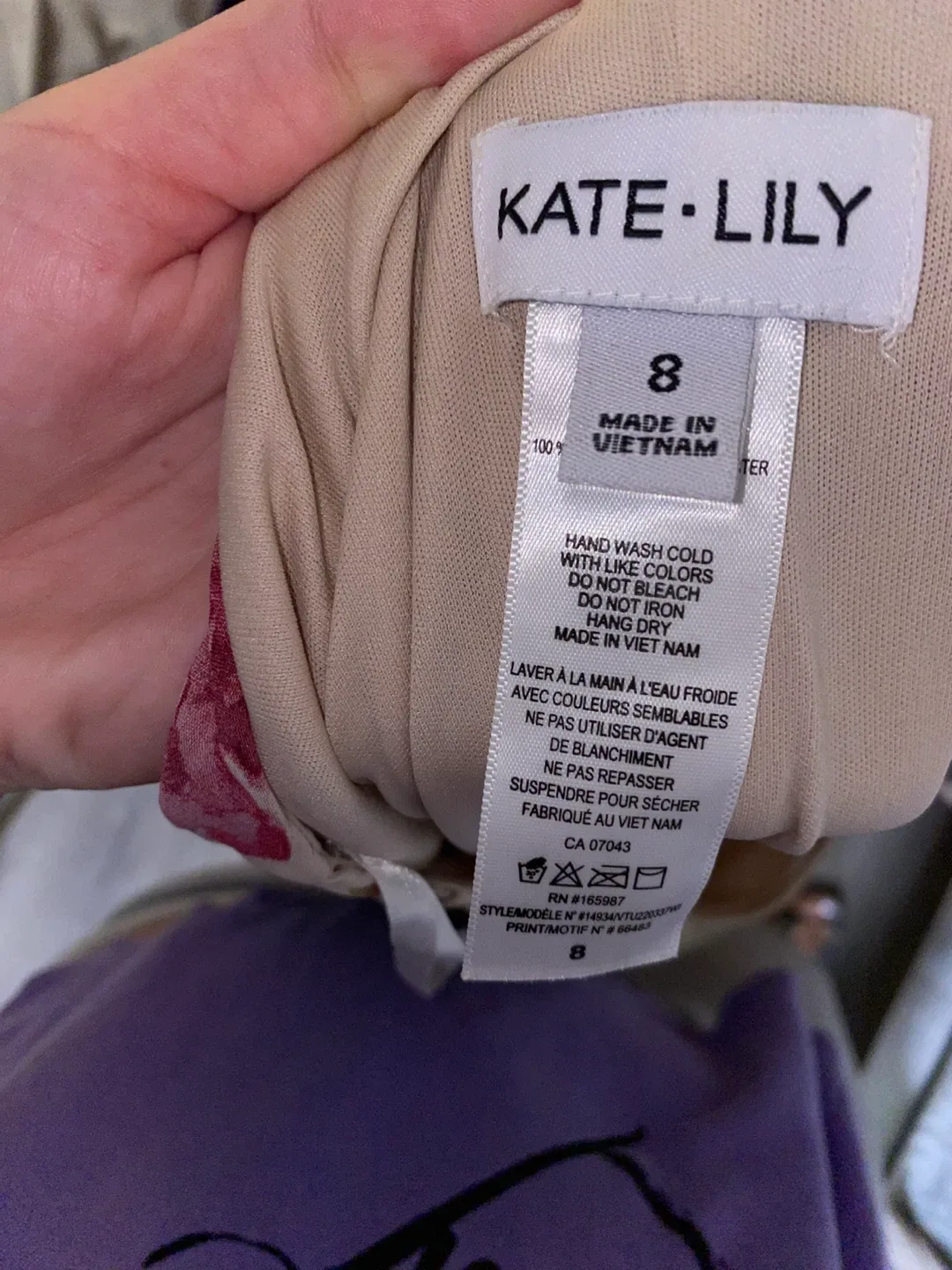 Kate & Lily Floral Dress - Size 8 image indicator(4)