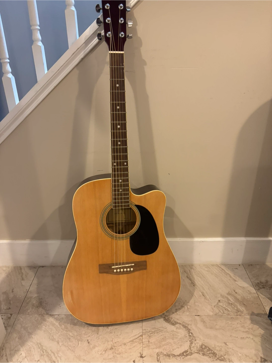 Spectrum Acoustic Guitar with Case - photo 4