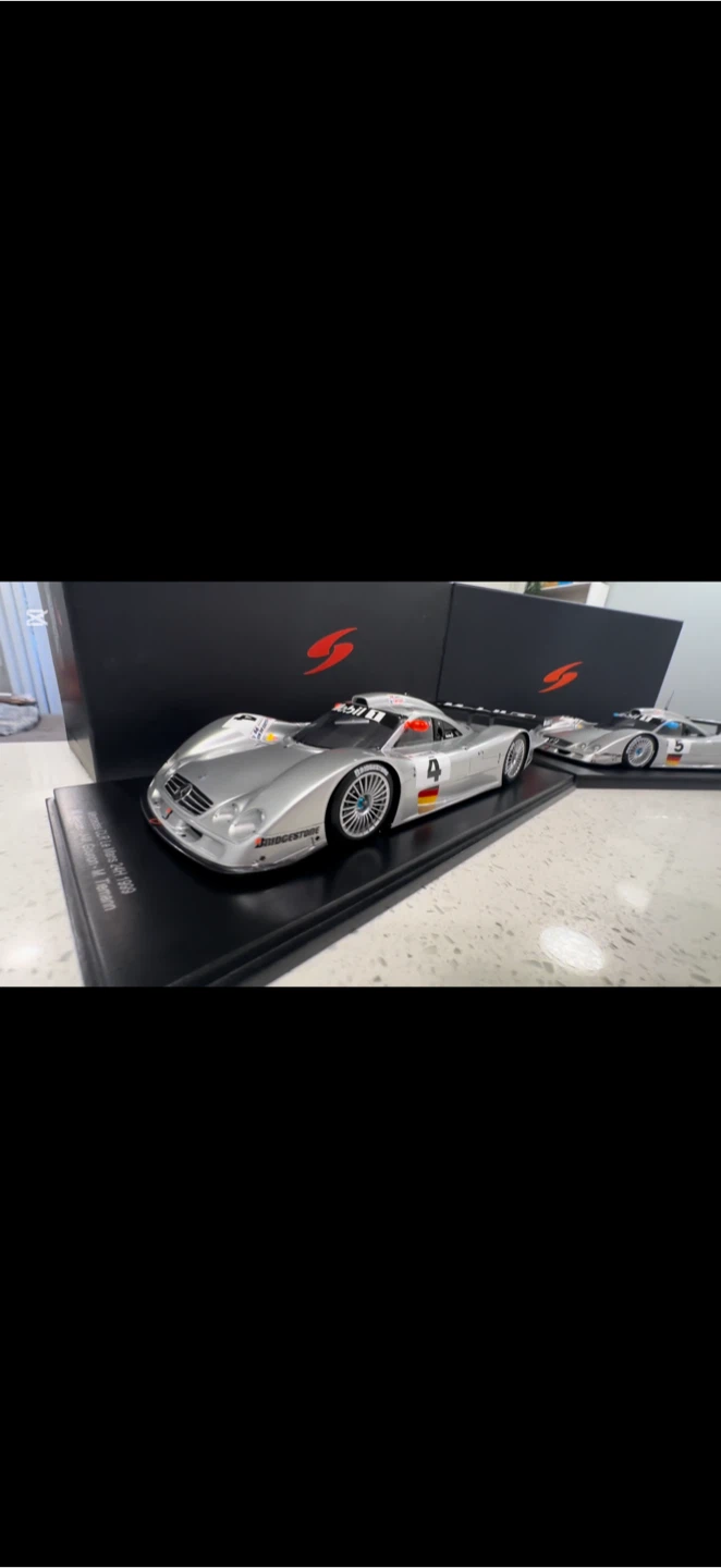 1999 Mercedes Benz CLR Le Mans 24H Diecast Model
