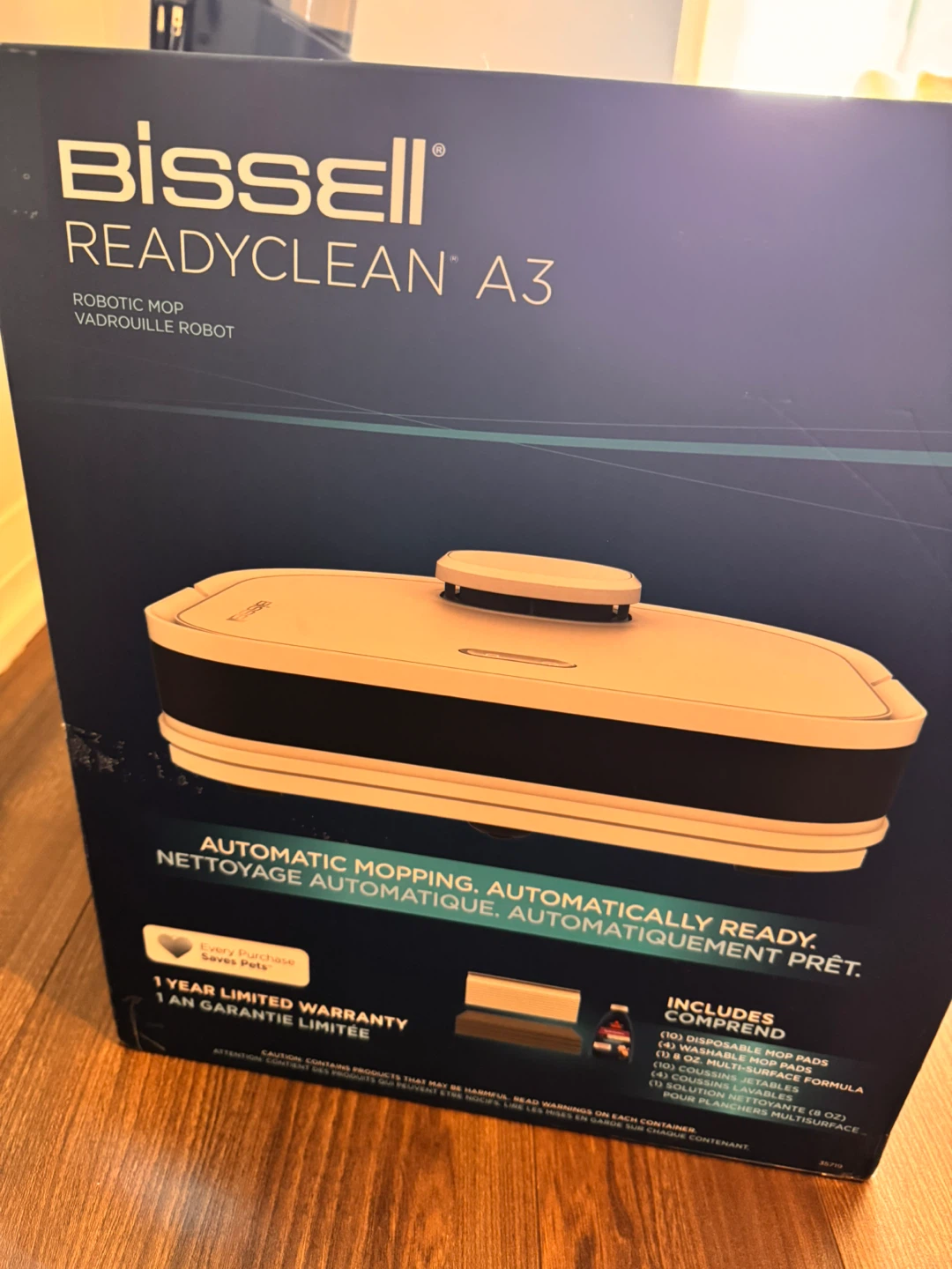 Bissell ReadyClean A3 Robotic Mop - New in Box! - photo 2