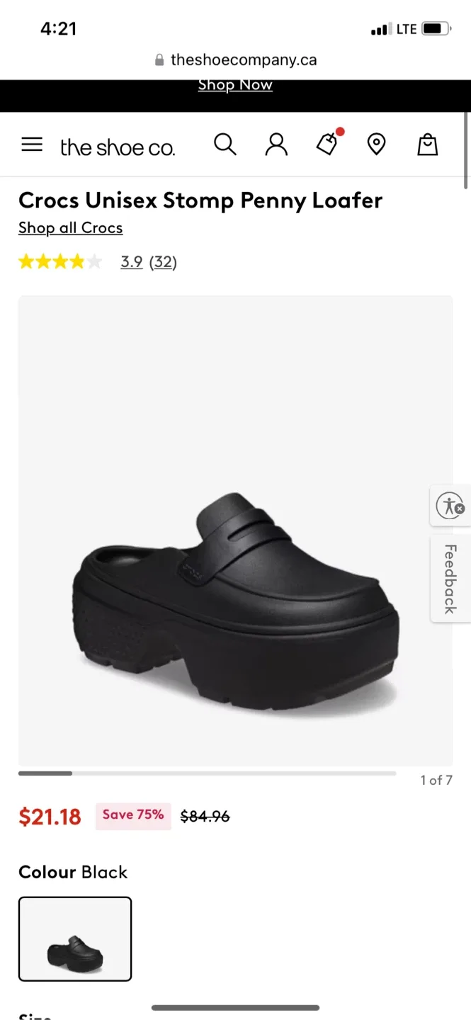 BRAND NEW Crocs Stomp Penny Loafer image indicator(2)