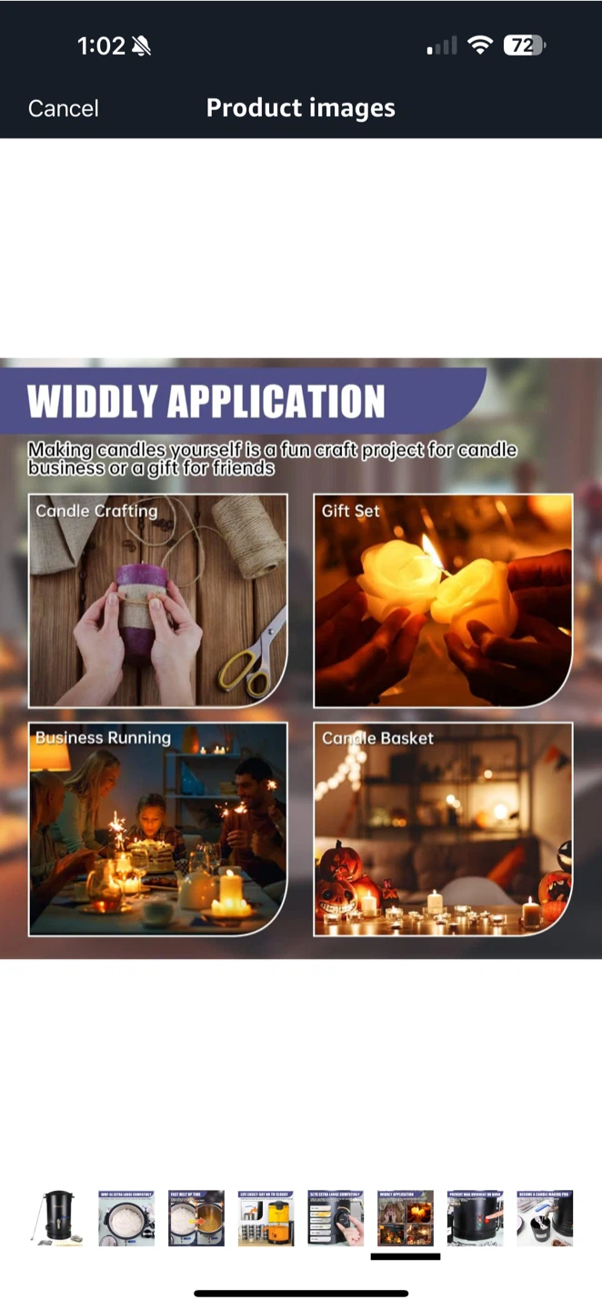 ToAuto 5LTR Wax Melting Pot - photo 3