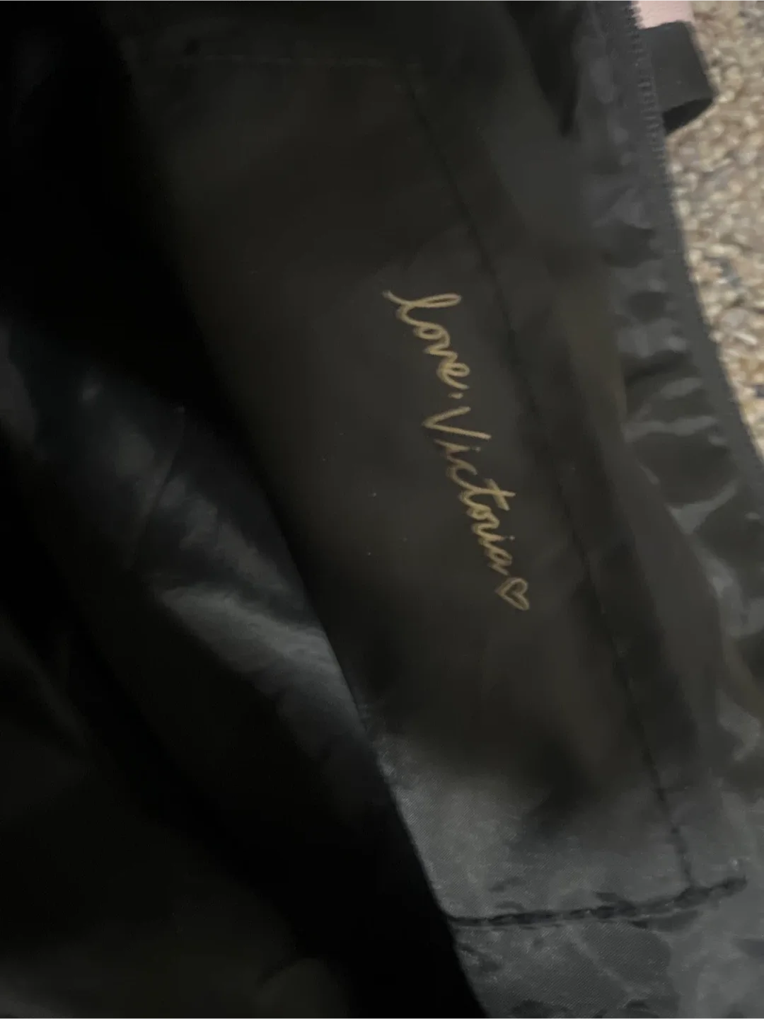 Victoria's Secret Tote Bag - Black & White image indicator(7)