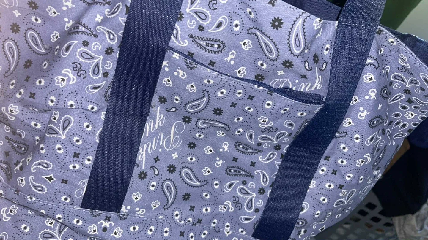 Victoria's Secret PINK Paisley Tote Bag thumbnail