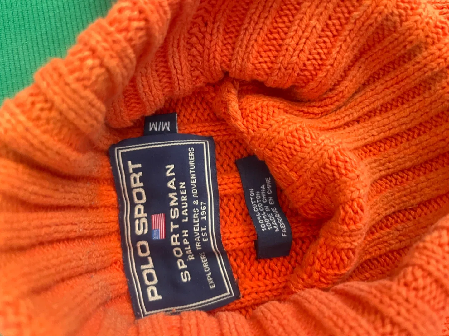 Polo Sport Ralph Lauren Orange Sweater - M/M image indicator(2)