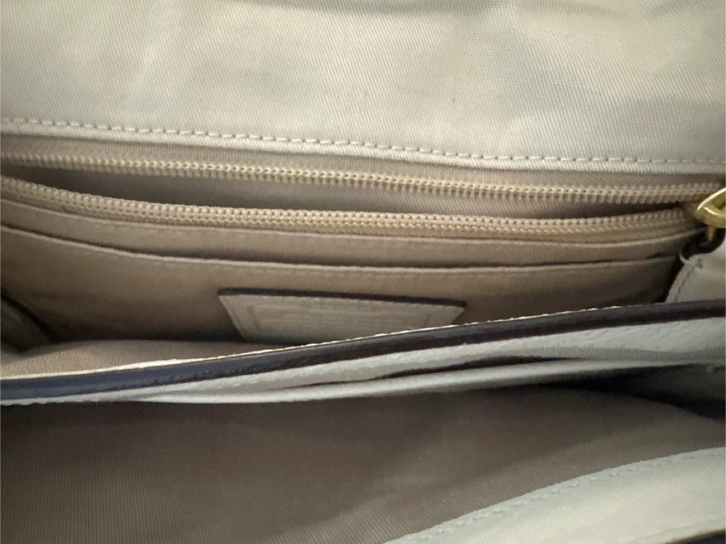 Coach Ivory Leather  Bag image indicator(3)