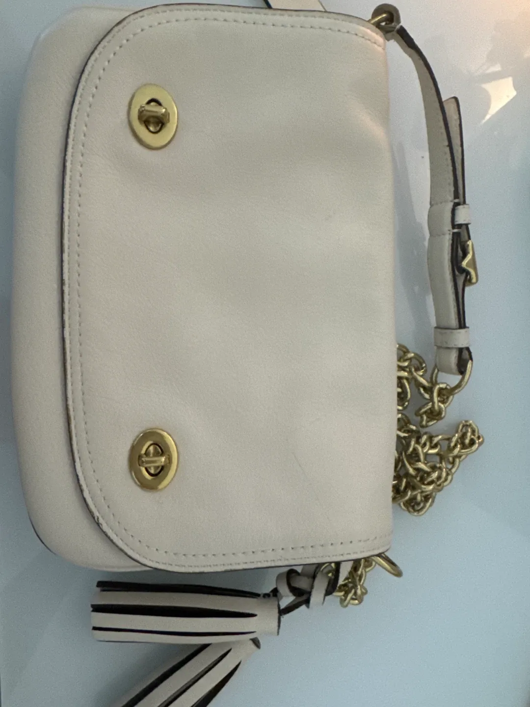 Coach Ivory Leather  Bag thumbnail