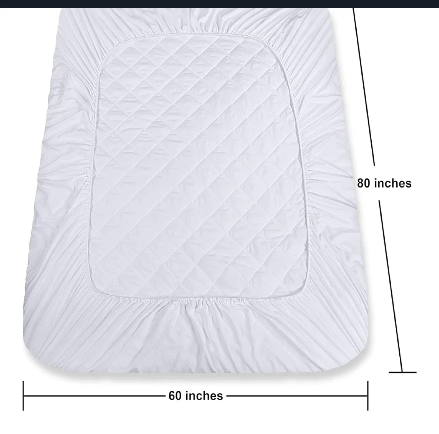 Utopia Mattress Pad  (queen full and twin)  NEW image indicator(4)