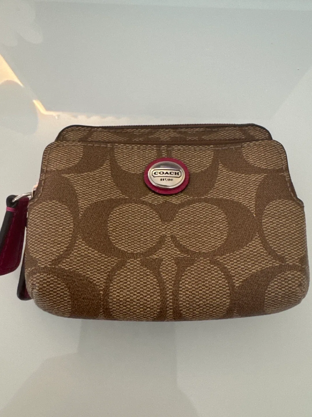 Coach Coin/Card Case Wallet thumbnail