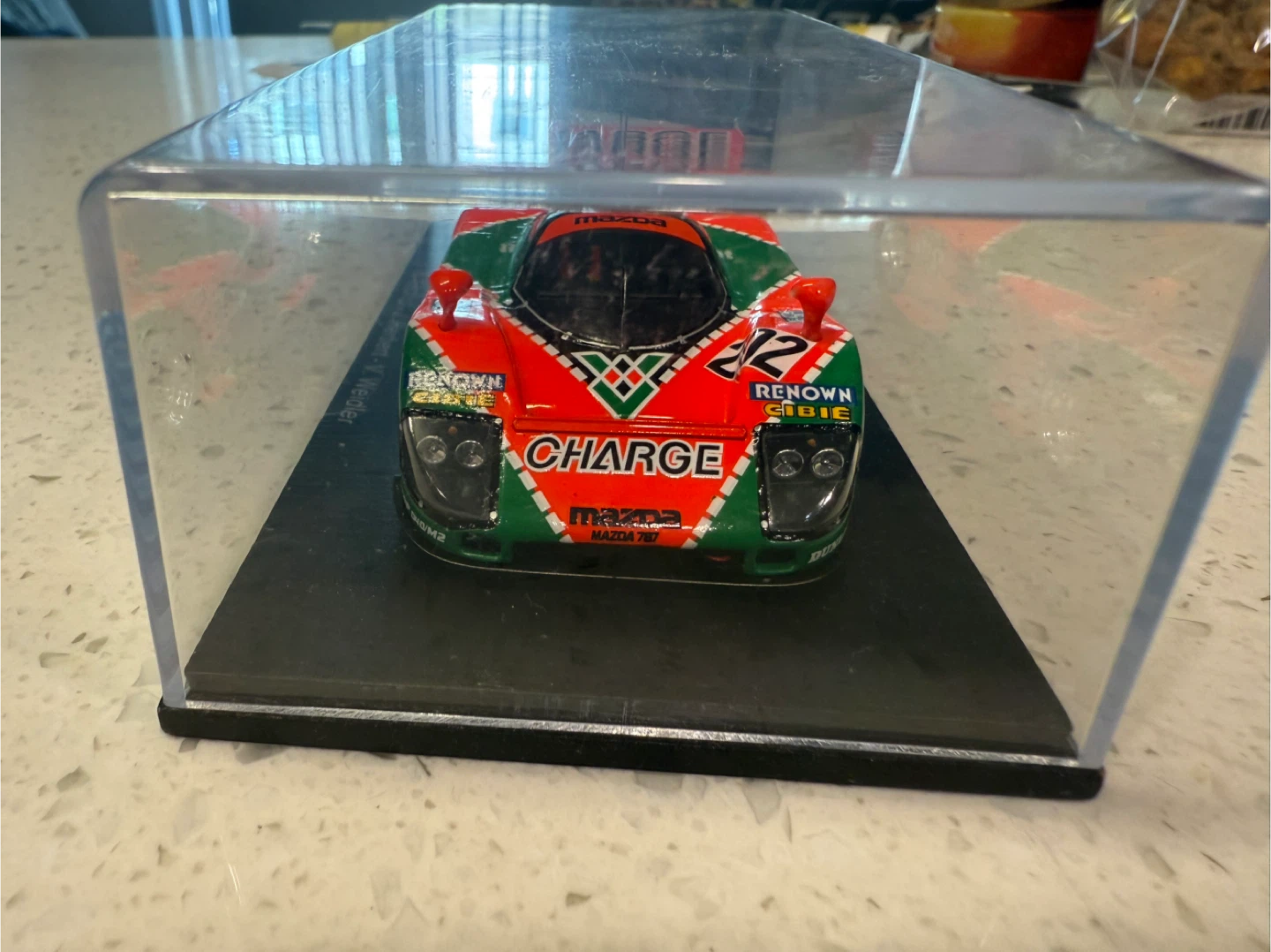 1/43 1990 Mazda 787 LM Diecast Model Car - photo 3