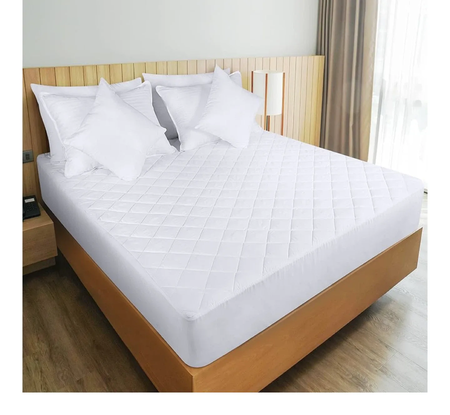 Utopia Mattress Pad  (queen full and twin)  NEW image indicator(5)