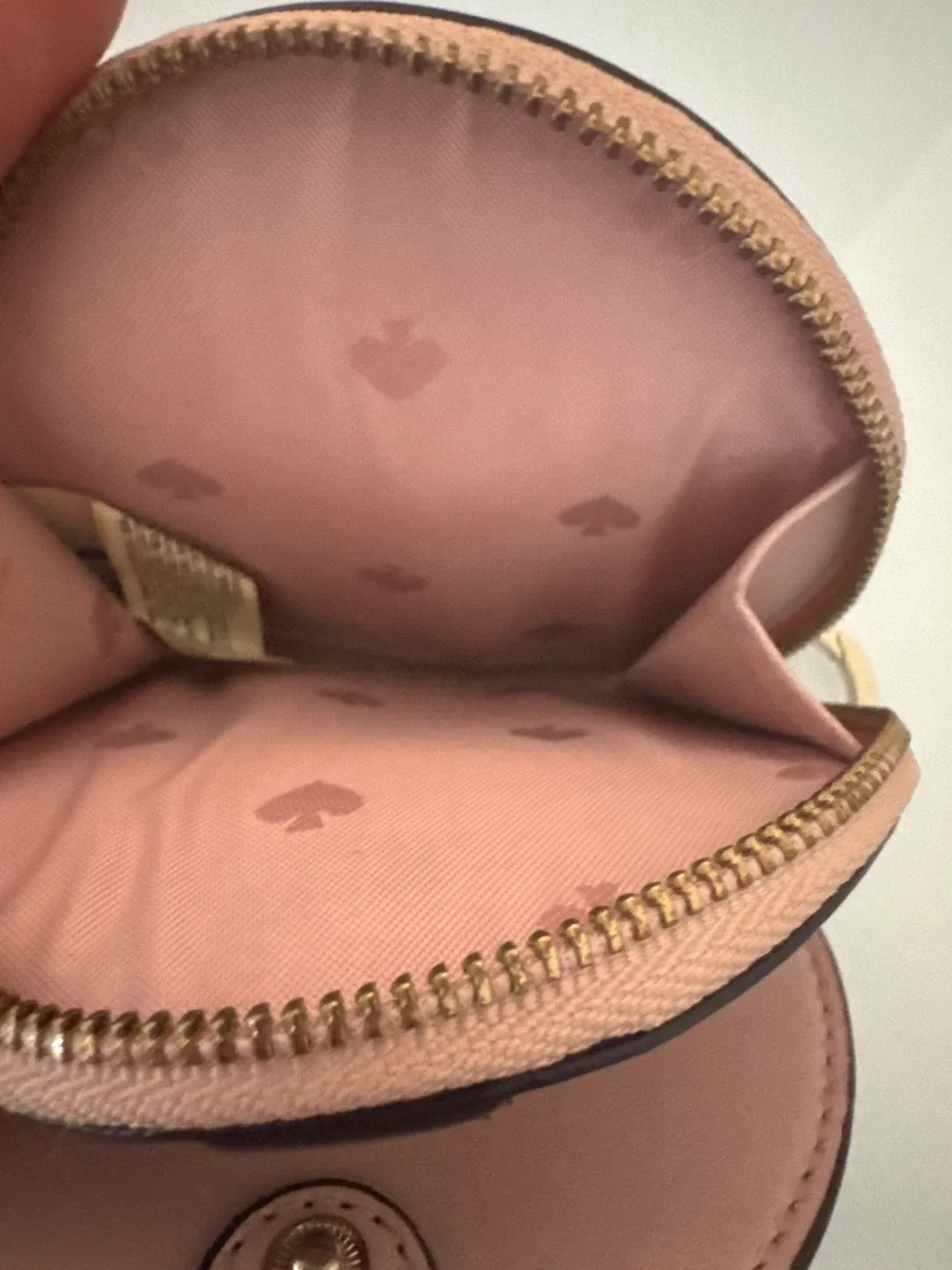 Kate Spade Beige pink Coin Purse image indicator(3)