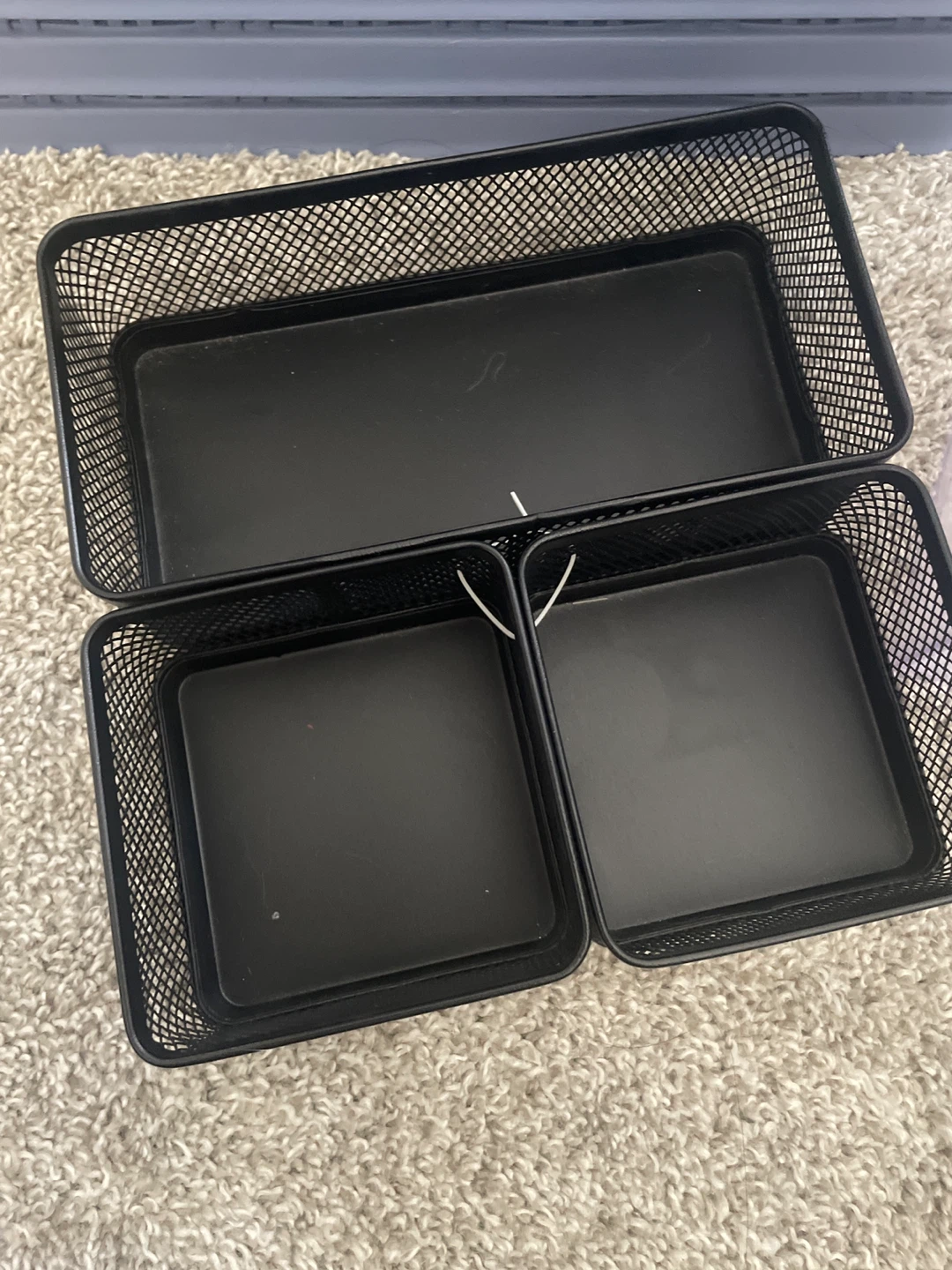 Black Desk Organizer