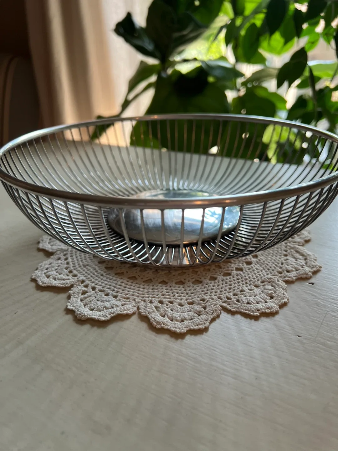 Vintage Silverplated Basket thumbnail