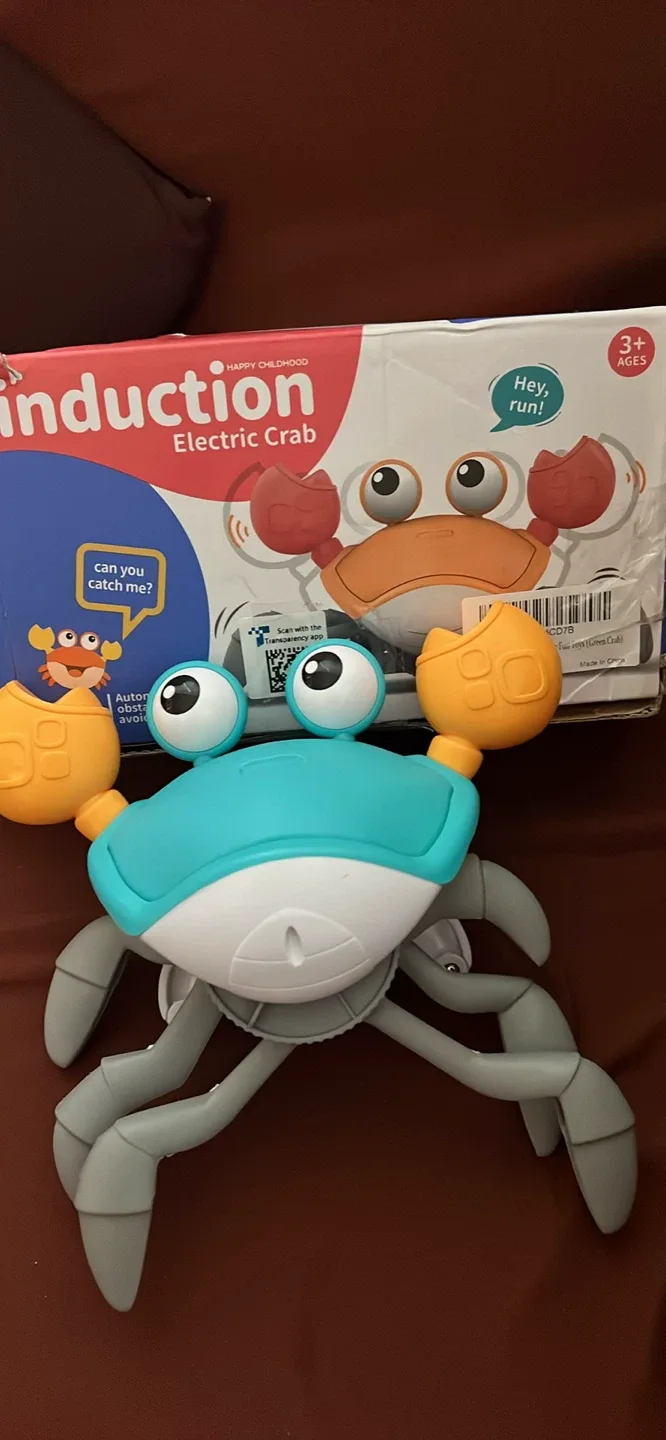 Induction Electric Crab Toy - Ages 3+ thumbnail