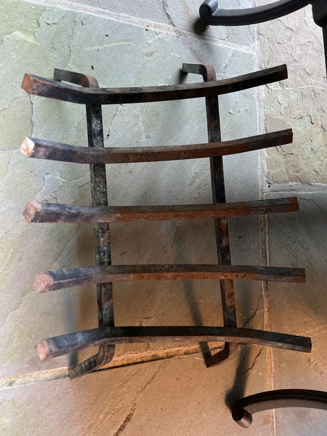 HEAVY DUTY FIREPLACE WOOD GRATE thumbnail