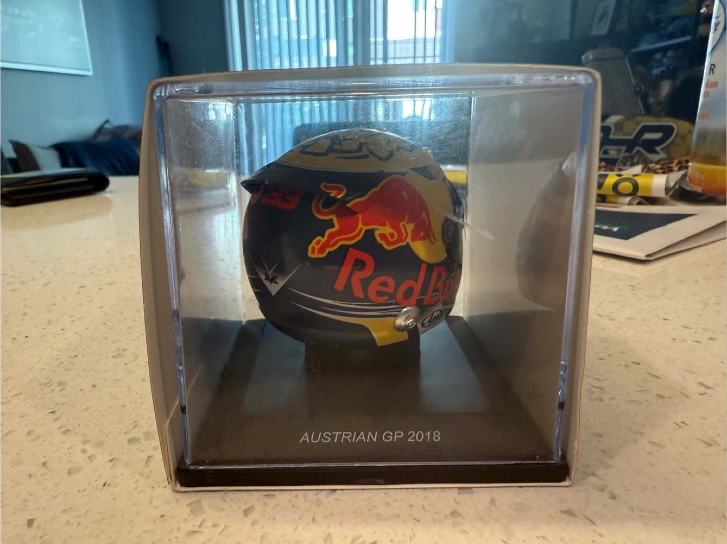 1/5 scale Red Bull Racing Max Verstappen Helmet 2018 Austrian GP - photo 2