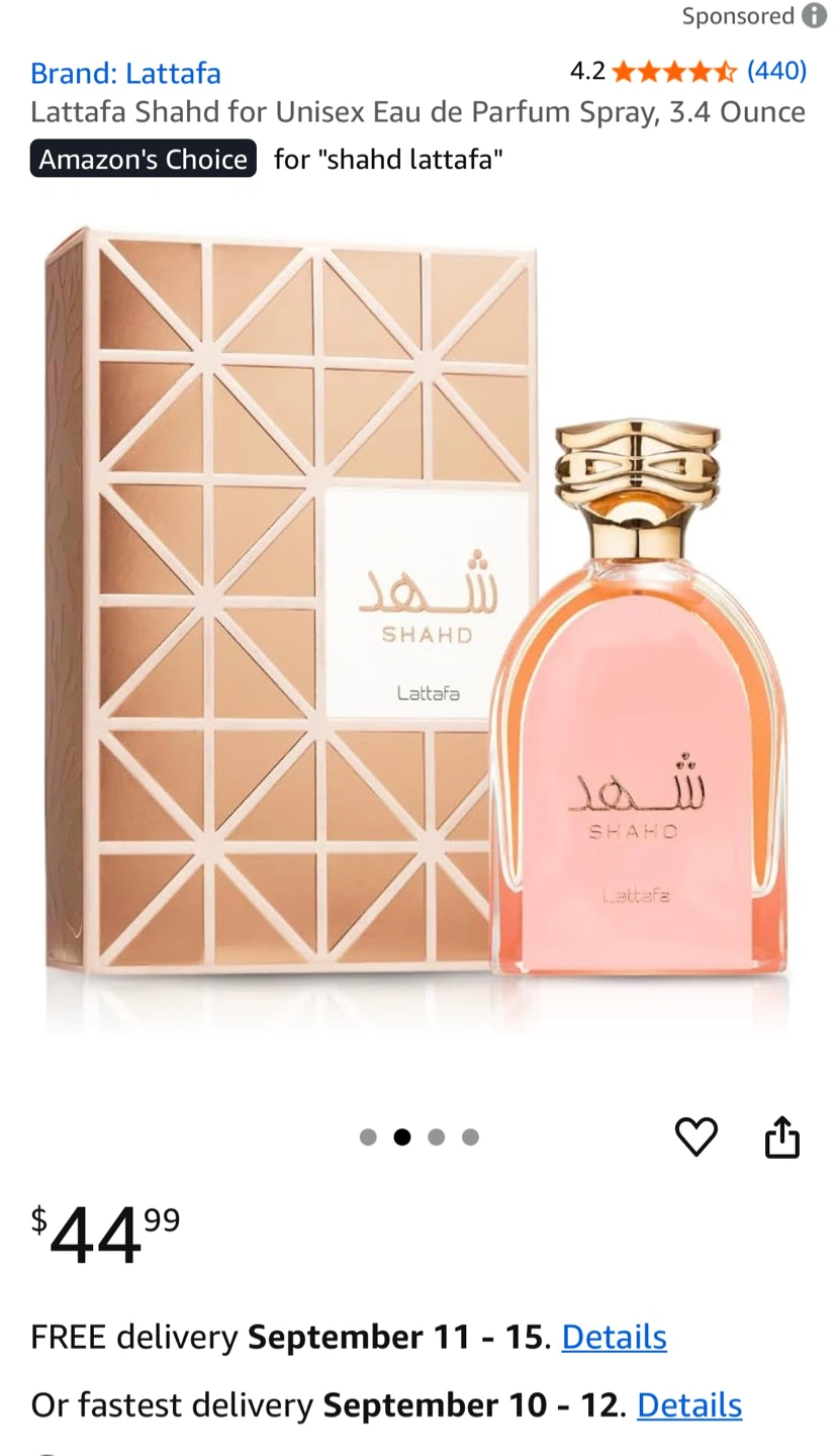 Lattafa Shahd Perfume - photo 2