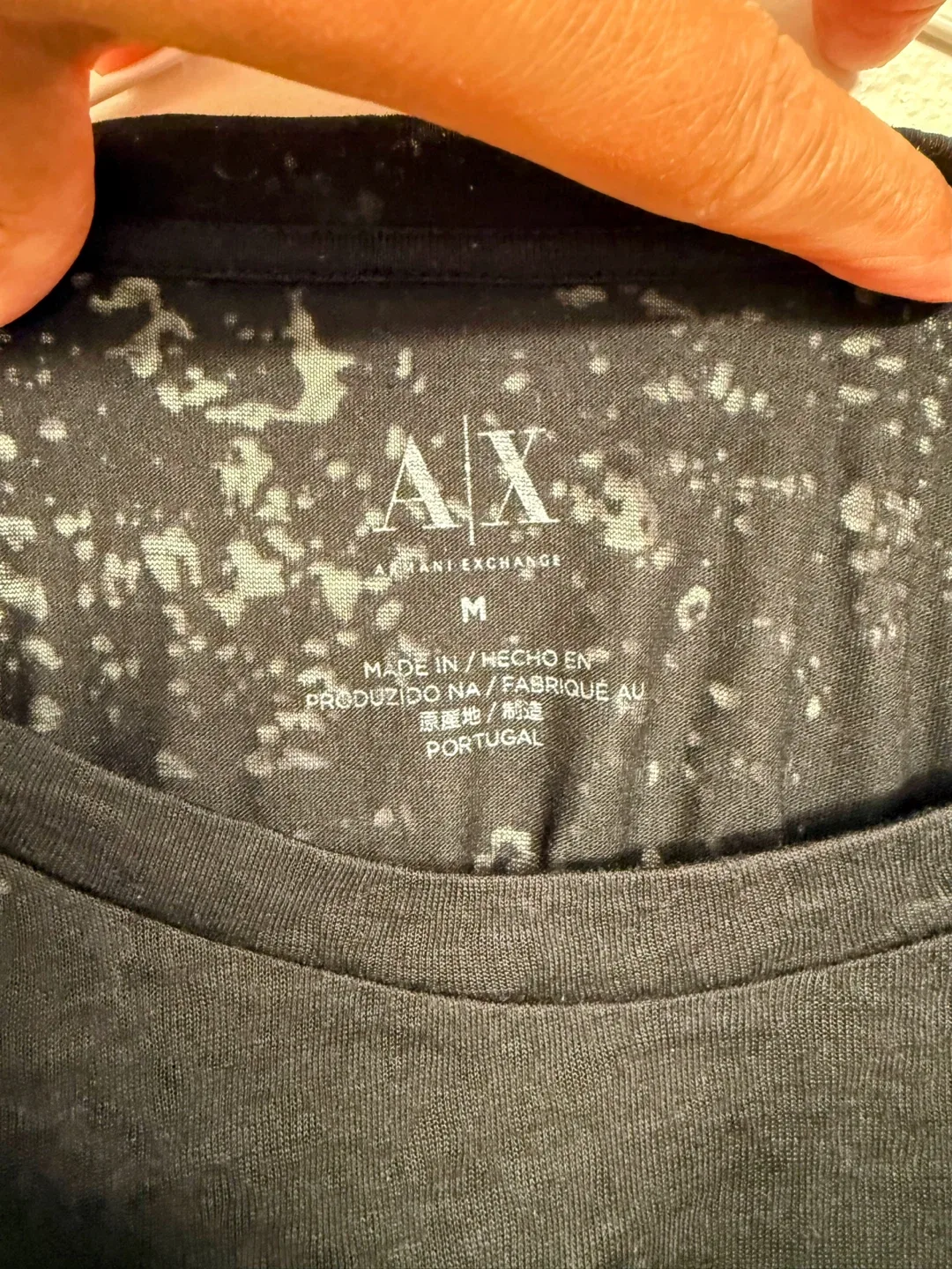 Armani Exchange Black Long Sleeve Shirt - Size M image indicator(3)