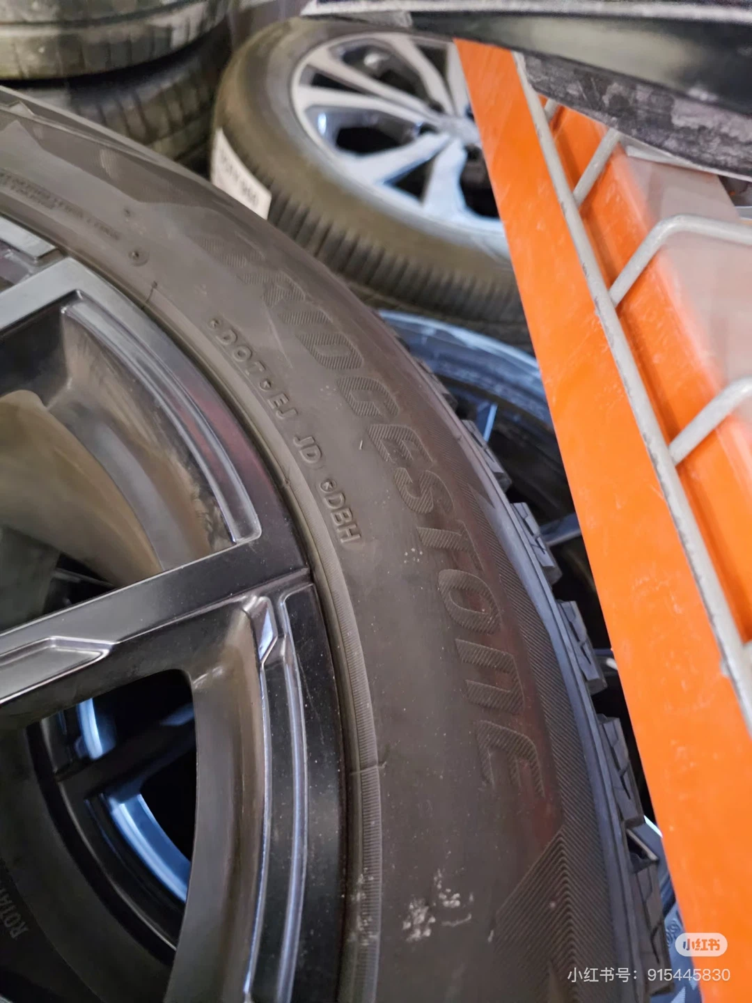 BMW X7 winter tires with rims - photo 3
