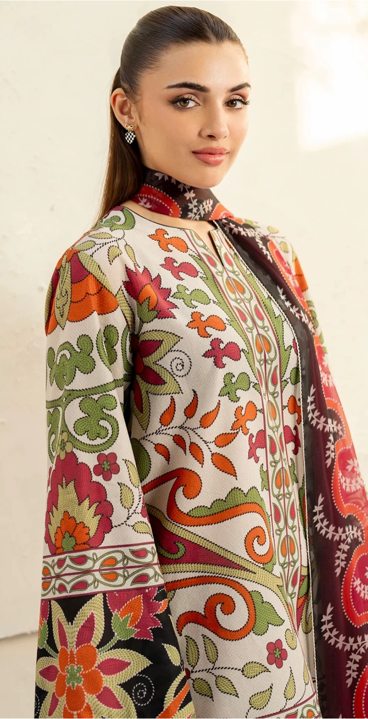Branded Floral Print 3-Piece co ord - photo 2