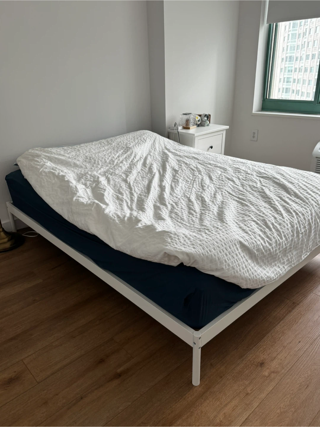 IKEA VEVELSTAD Queen Bed Frame