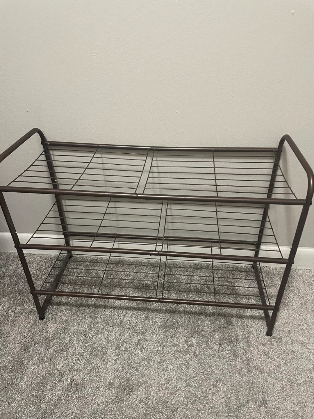 Metal 3-Tier Shoe Rack