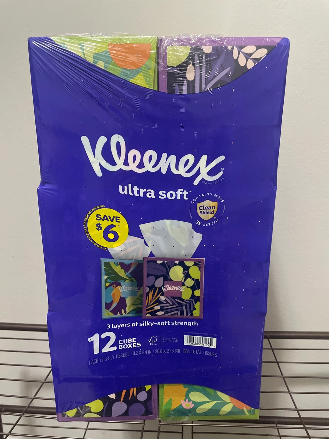 Kleenex Ultra Soft Tissues - 12 Cube Boxes