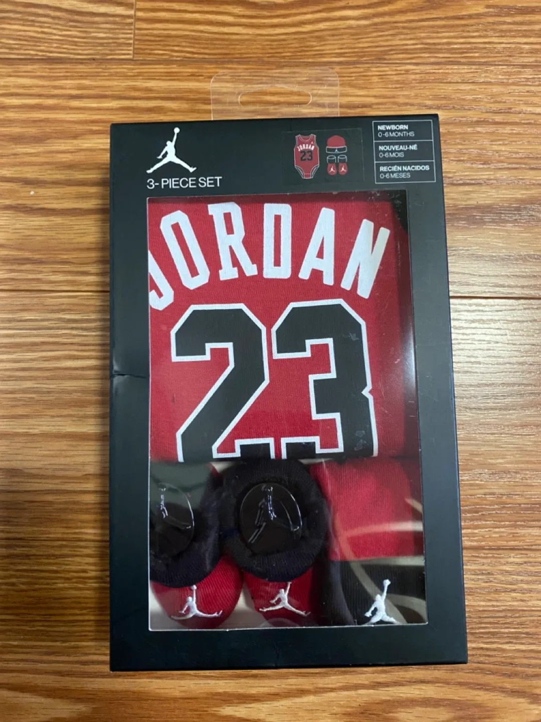 New Jordan 23 3-Piece Set (0-6 Months) thumbnail
